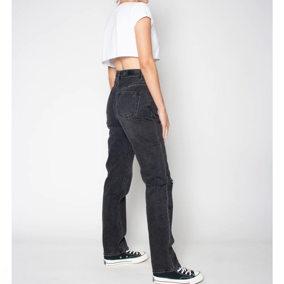 NWT ZGY Denim STRAIGHT UP JEAN - ASHES TO ASHES Size 27 - Picture 7 of 17